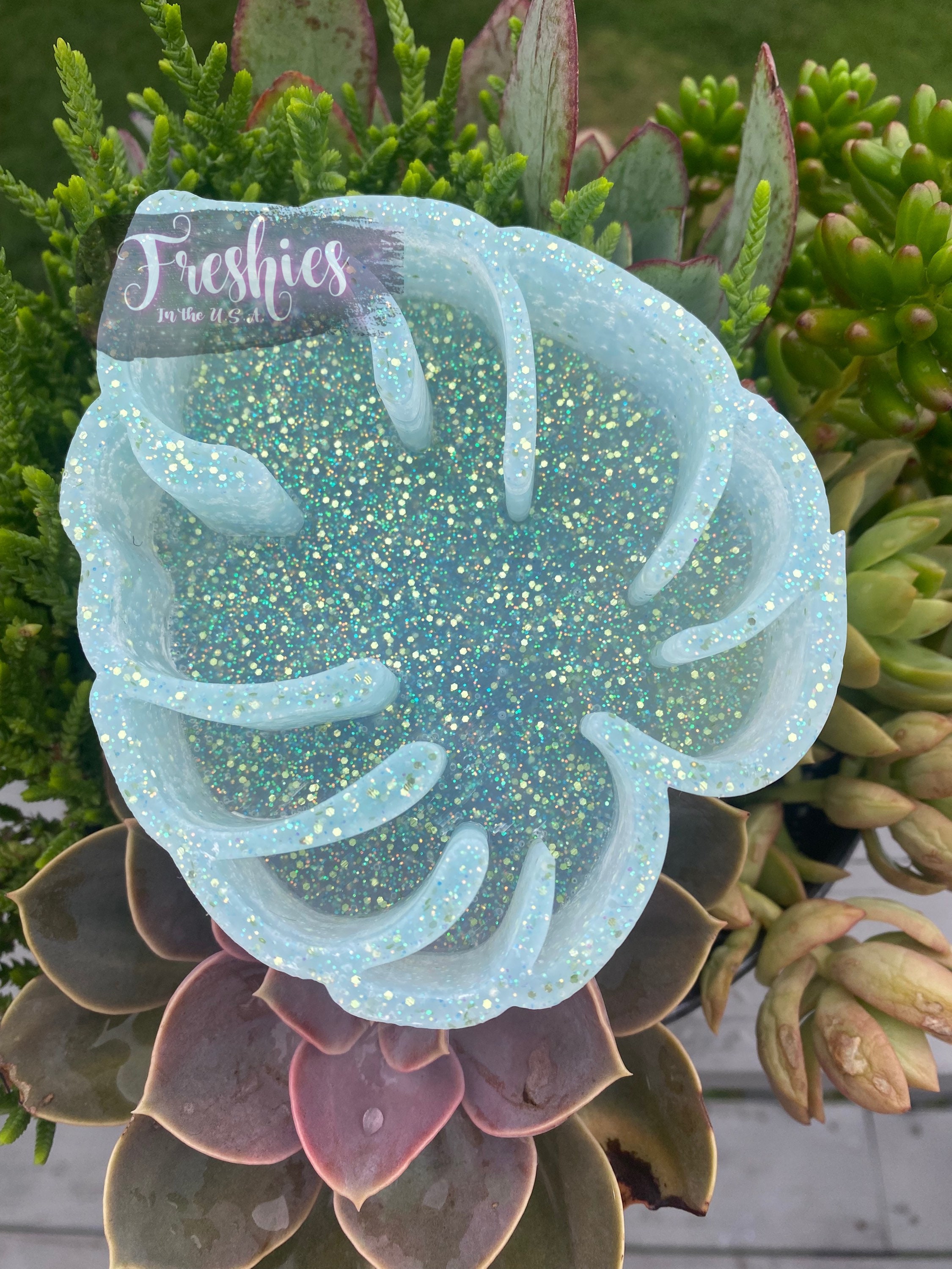 Molds アシモクラフト　asiパレ　38パレ Monstera Leaf Car Freshie Mold - Etsy