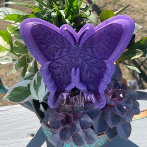 Flower Butterfly Silicone Car Freshie Mold