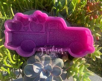 Valentines Day Truck Silicone Car Freshie Mold