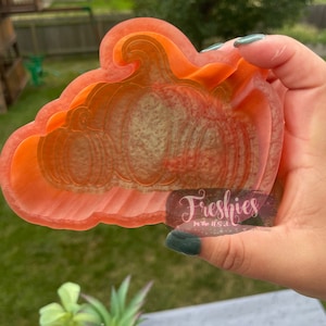 3 Pumpkins Silicone Car Freshie Mold
