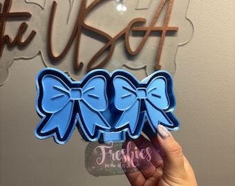 Bow Vent Clips Silicone Car Freshie Mold