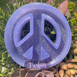 Peace Sign Car Freshie Mold