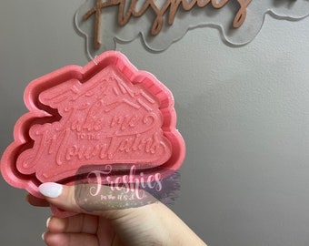 Take me to the Mountains Silicone Car Freshie Mold