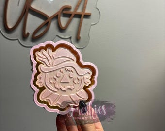 かかしの頭のシリコン製カーフレッシュモールド