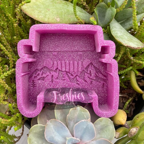 Stitch Silicone Car Freshie Mold Etsy