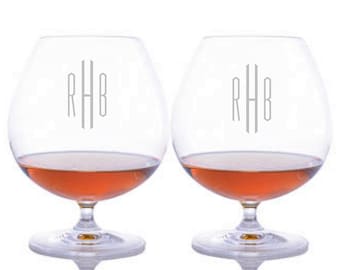 Verre à brandy de bar gravé personnalisé par Riedel-livraison gratuite