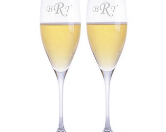 Coupe à champagne Vinum Cuvée Prestige gravée personnalisée par Riedel