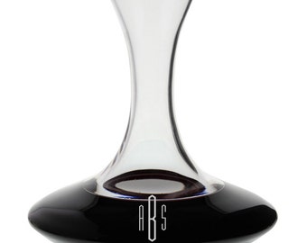 Personalized Engraved Crystal Ultra Magnum Wine Decanter By Riedel-Free Shipping