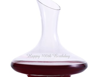 Carafe à vin Crystalize Mozart gravée personnalisée-livraison gratuite