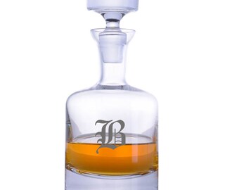 Carafe à whisky Buckingham en cristal gravée personnalisée par Ravenscroft - Livraison gratuite