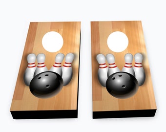 Mini Bowling Set für den Schreibtisch Miniatur Kegeln Fingerbowling Bowlingset 
