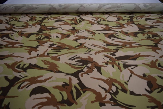 Ny Co Twill Fabric Desert DPM Disruptive Camo 66/" W Military Camouflage Hunting