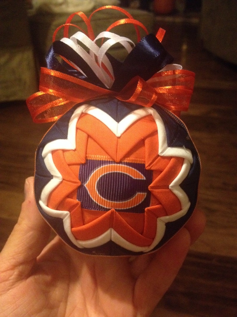 Chicago Bears ornament Etsy