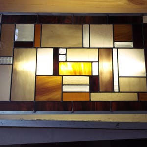 Custom Stained Glass Transom