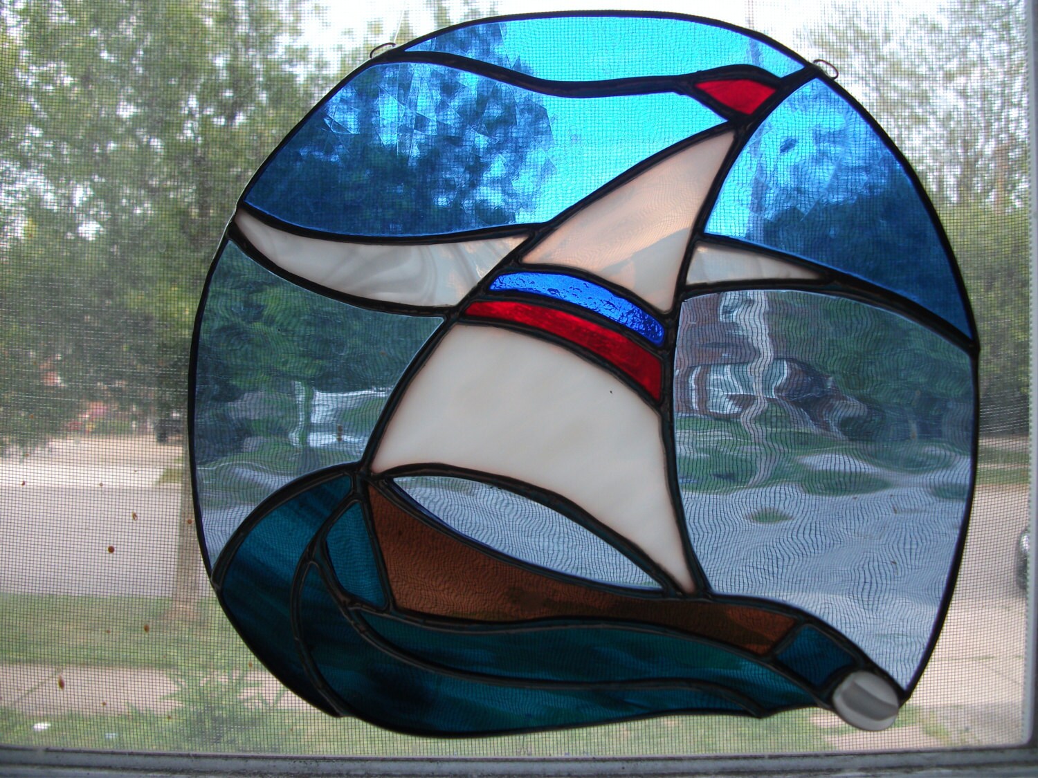 Nautical Stained Glass Panels - Etsy