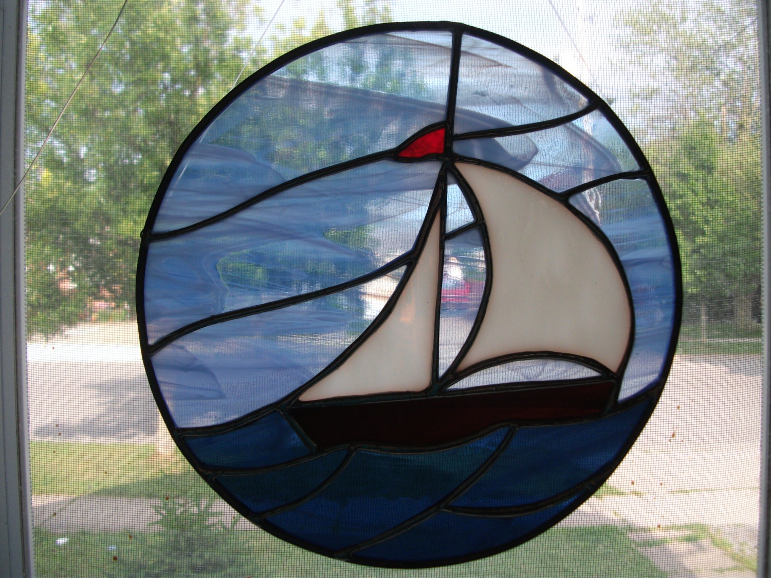 Nautical Stained Glass Panels - Etsy