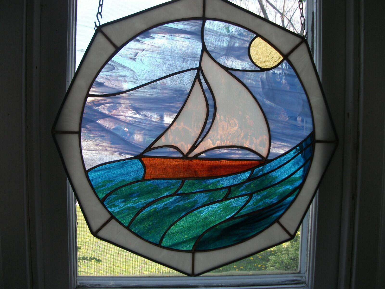Nautical Stained Glass Panels - Etsy