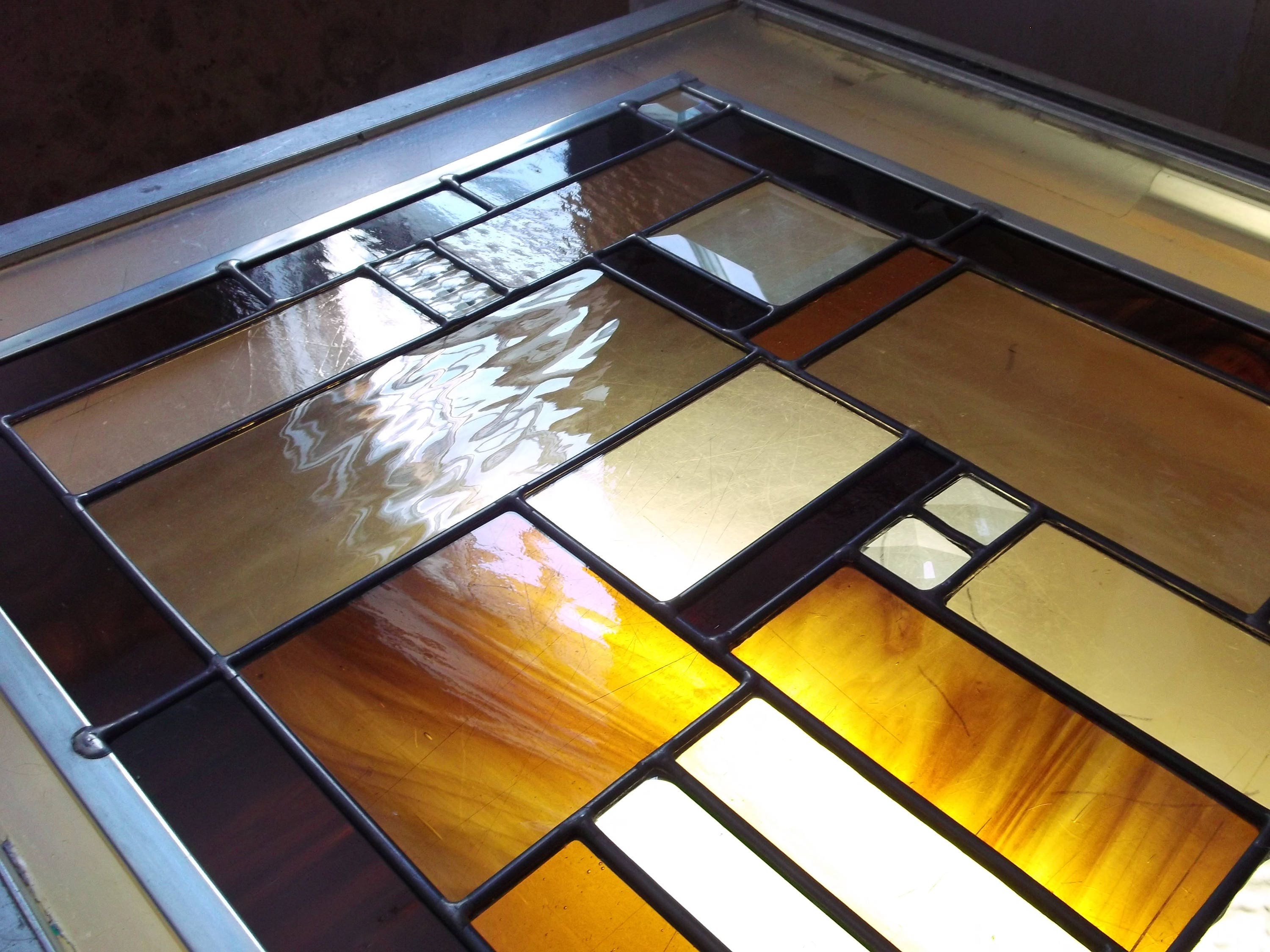 Picture of Custom Stained Glass Transom - Etsy