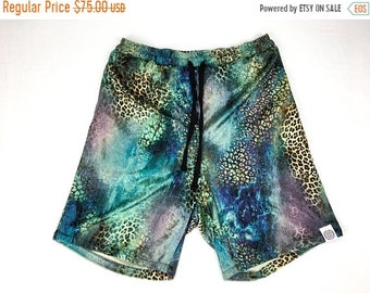 50% OFF SALE Limited Edition - LEOPARD Velvet Shorts