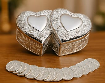 NEW!! Beautiful Swarovski Crystal Box, Wedding Ring Box, Wedding