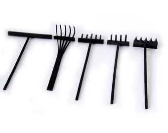 Desktop Zen Garden Mini Rakes Set, Mini Zen Garden Kit, Zen Tools Art Kit Set Decor Accessories Rake, Pushing Sand Rake