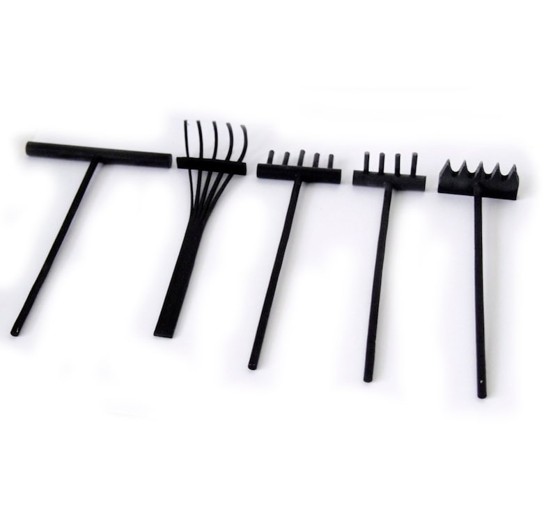 JOICE Desktop Zen Garden Rake Mini Zen Garden Kit Zen Tools Etsy
