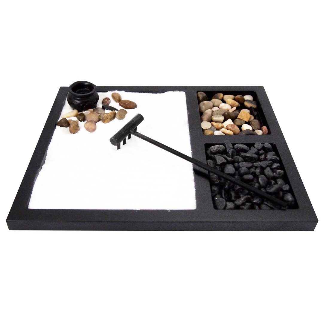 Zen Garden Kit DIY Desktop Garden Zen Garden Kit for Desk Includes Zen