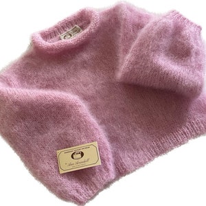 Vintage Label Hari Cropped Jumper