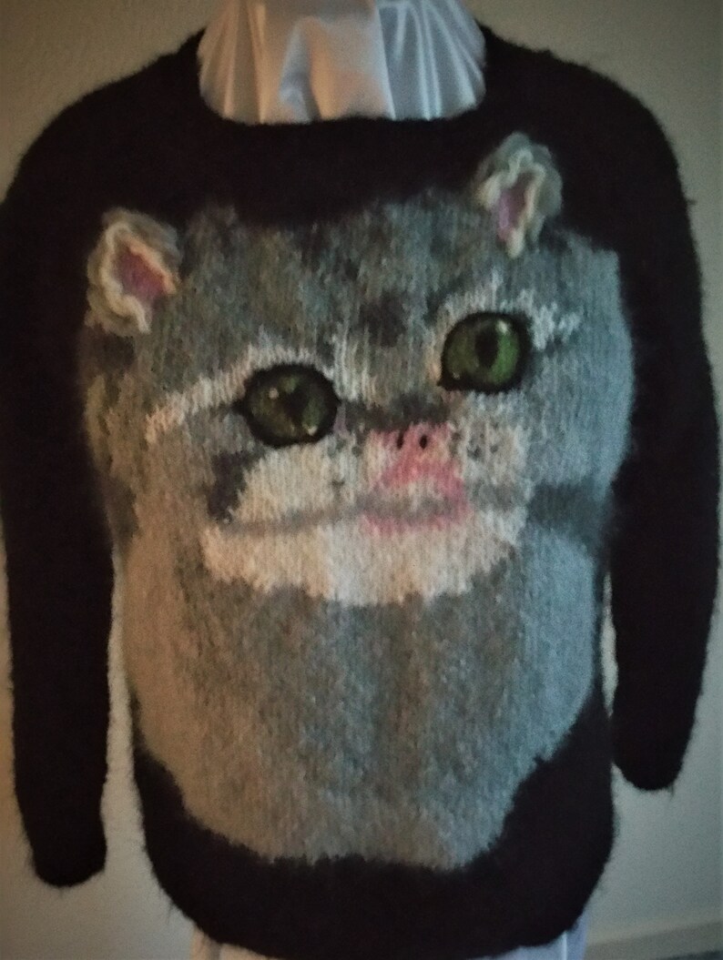 persian cat sweater