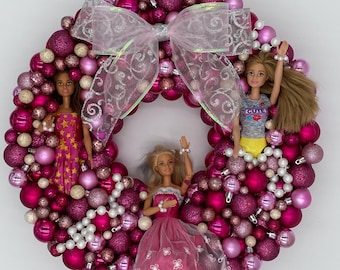Doll Ornament Wreath