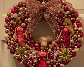 Doll Ornament Wreath