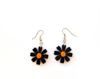 Flower earrings