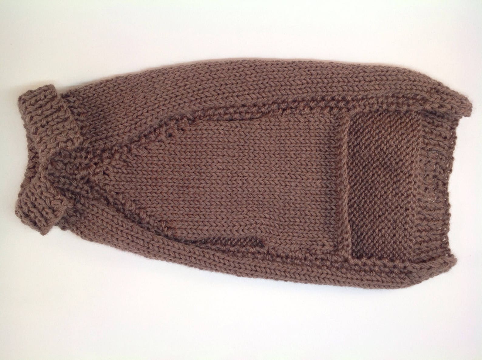 KNITTING PATTERN for a Hand Knitted Dog Sweater Pattern in 12 Etsy