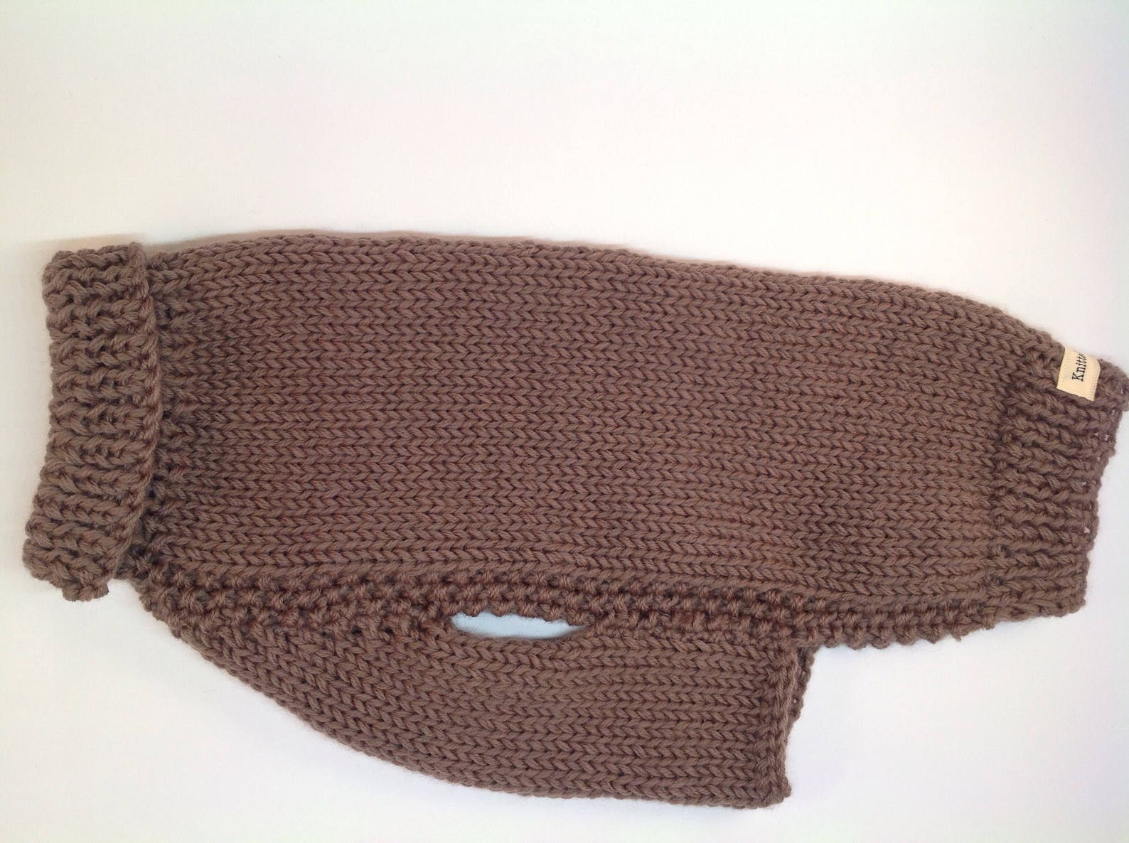 KNITTING PATTERN for a Hand Knitted Dog Sweater Pattern in 12 Etsy