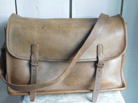 leather mailbag