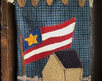 Liberty- Wool Applique Kit (7-1/2" x 11")
