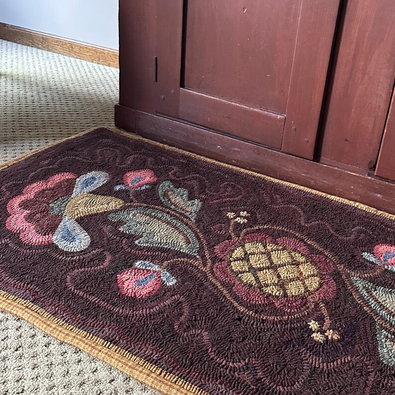 Blooms & Buds - Primitive Rug Hooking Pattern (19