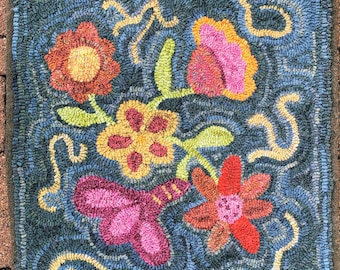 Juniper- Primitive Rug Hooking Pattern (23" x 25")