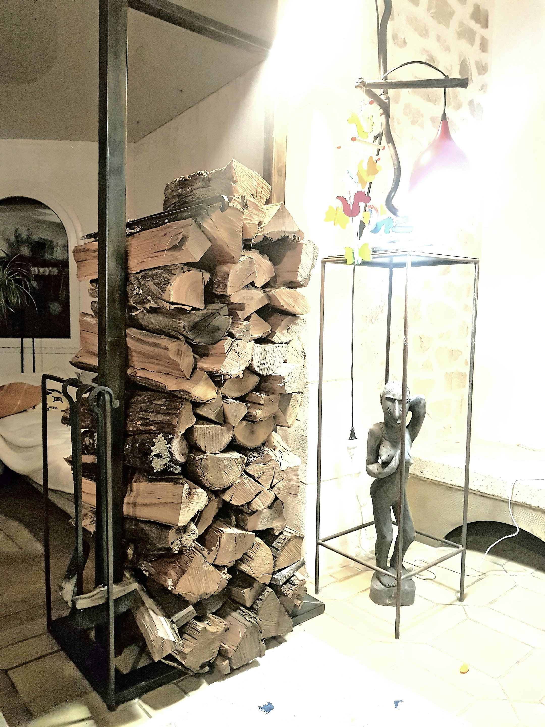 Porte-Bûches, Support Pour Stockage Du Bois