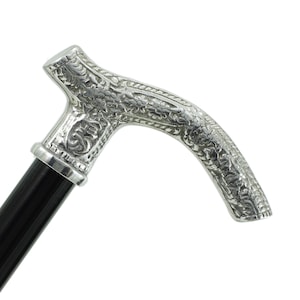 CAVAGNINI -Walking Cane wooden Pewter Custom  -  Gift Handle Derby Liberty - Elegant wood  Men And Woman HandMade Walking Stcik in Italy