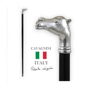 Pewter walking stick, camel handle, customizable in color, length, tip, for men and women
