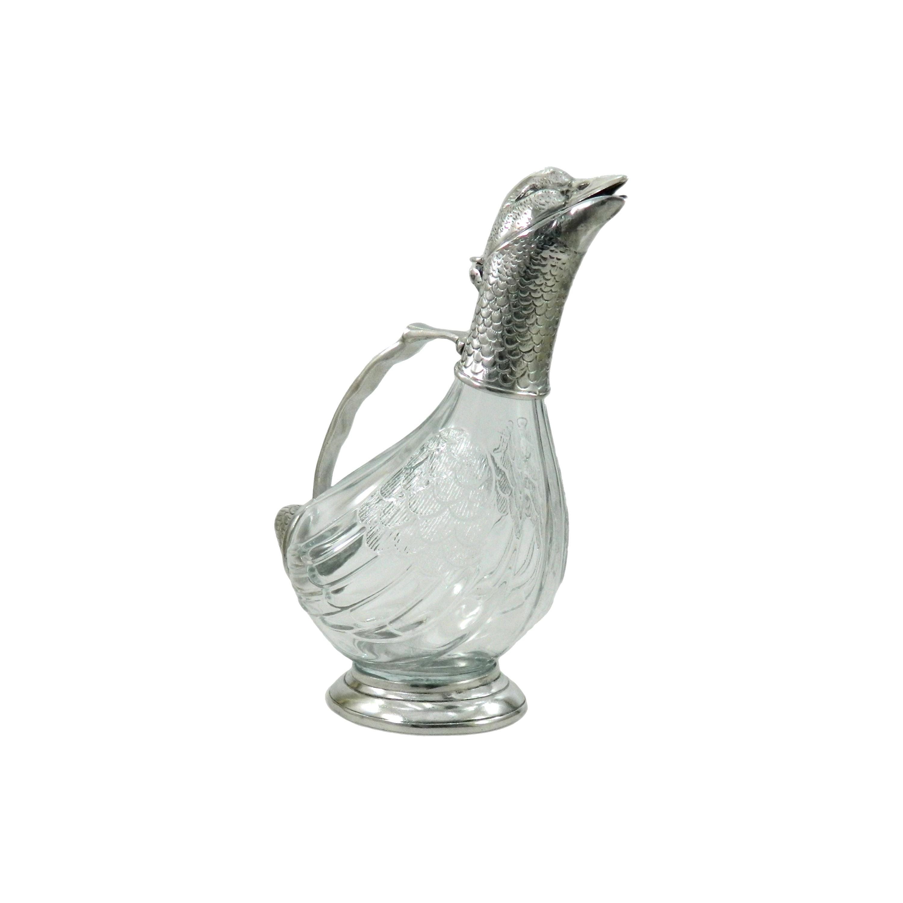 Lot De 6 Canards Et Sous-verres Vintage – Plaqué Argent – Franz – Bon état