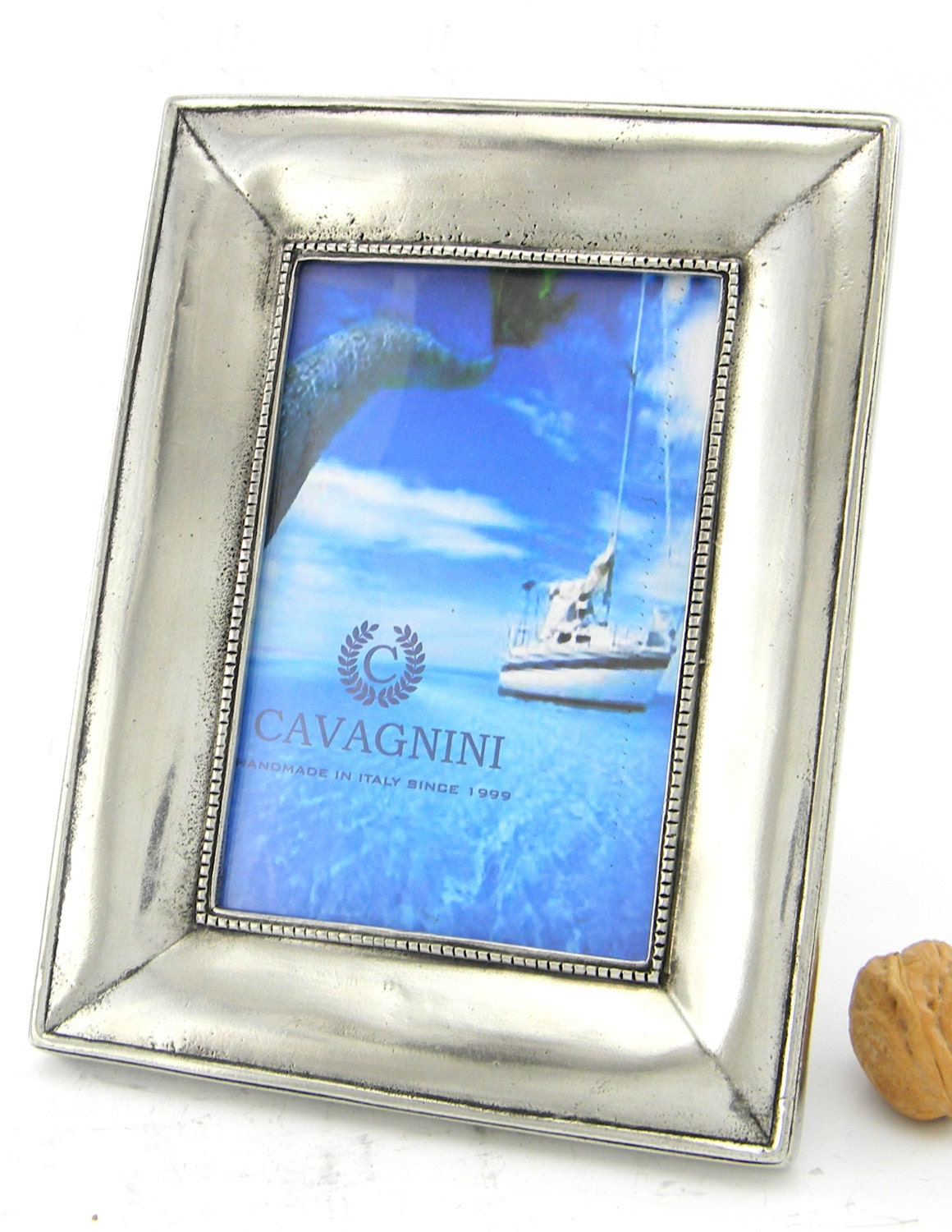 Pewter Picture Frame Brilliant Finish Dim 19 X 24 Cm 50