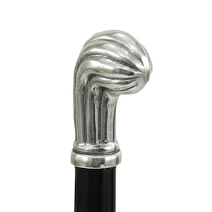 Beech wood walking stick for the elderly, customizable in color, length, tip, Christmas gift