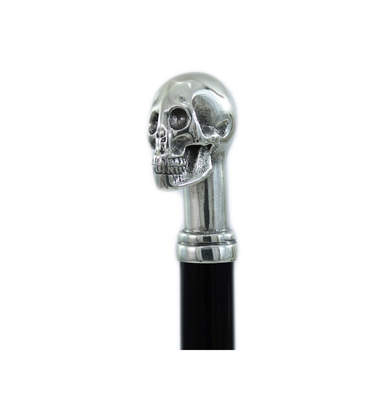Walking Stick Skull Handle Customizable in Color Length - Etsy