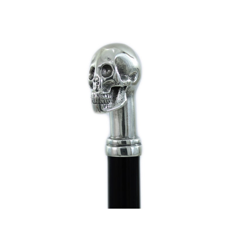Walking Stick Skull Handle Customizable in Color Length Etsy