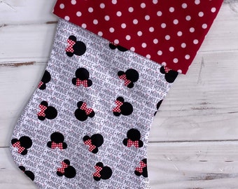 Medias navideñas de Minnie