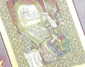 Lady of Shalott telpatroon Teresa Wentzler, ZELDZAAM!