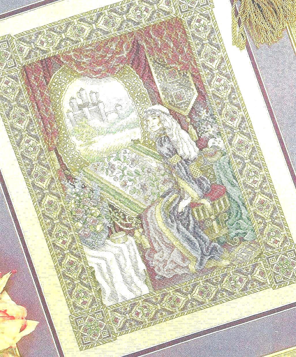 クロスステッチ　絶版洋書　テレサ・ウェンツェラー FO] テレサ・ウェンツラーのファンタジートリプティク : r/CrossStitch