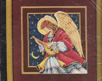 Dimensions Gold ANGELIC MELODY, Needlepoint Kit, 1995, Sealed